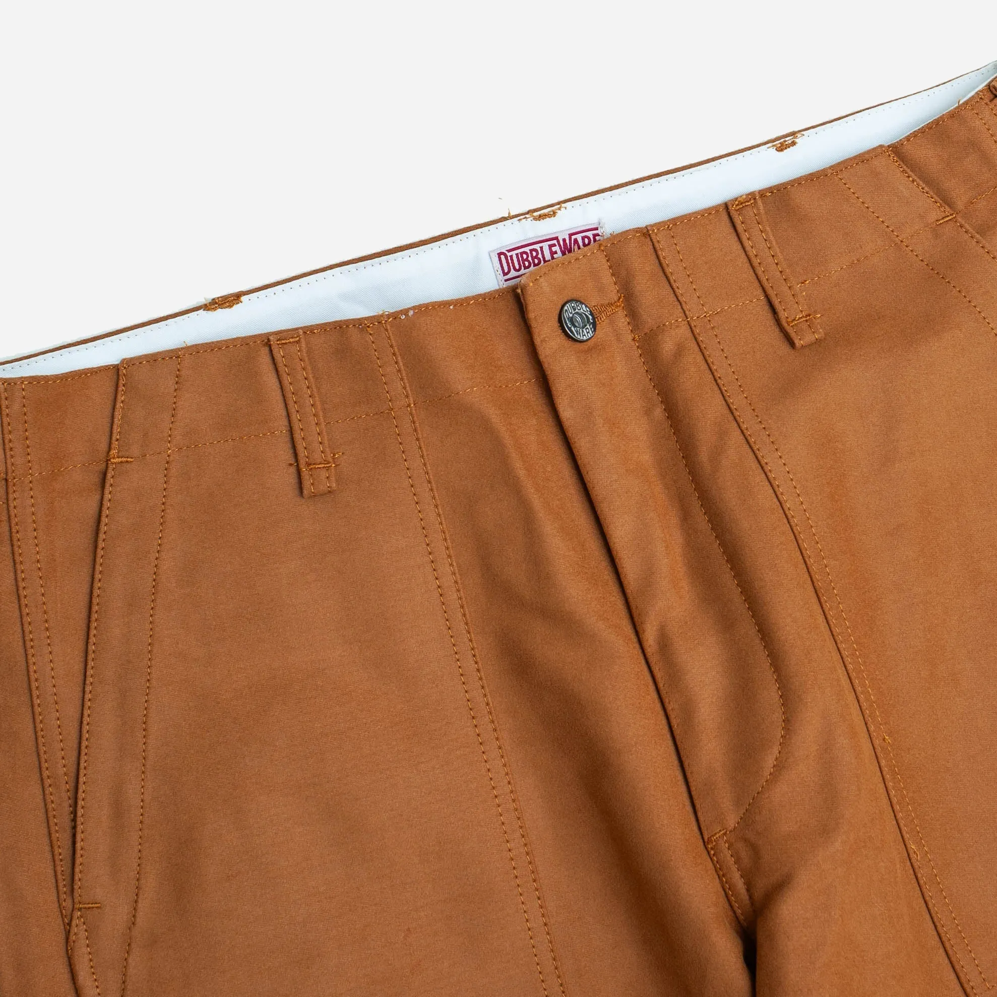 HEAVY TWILL FATIGUE PANT- BROWN