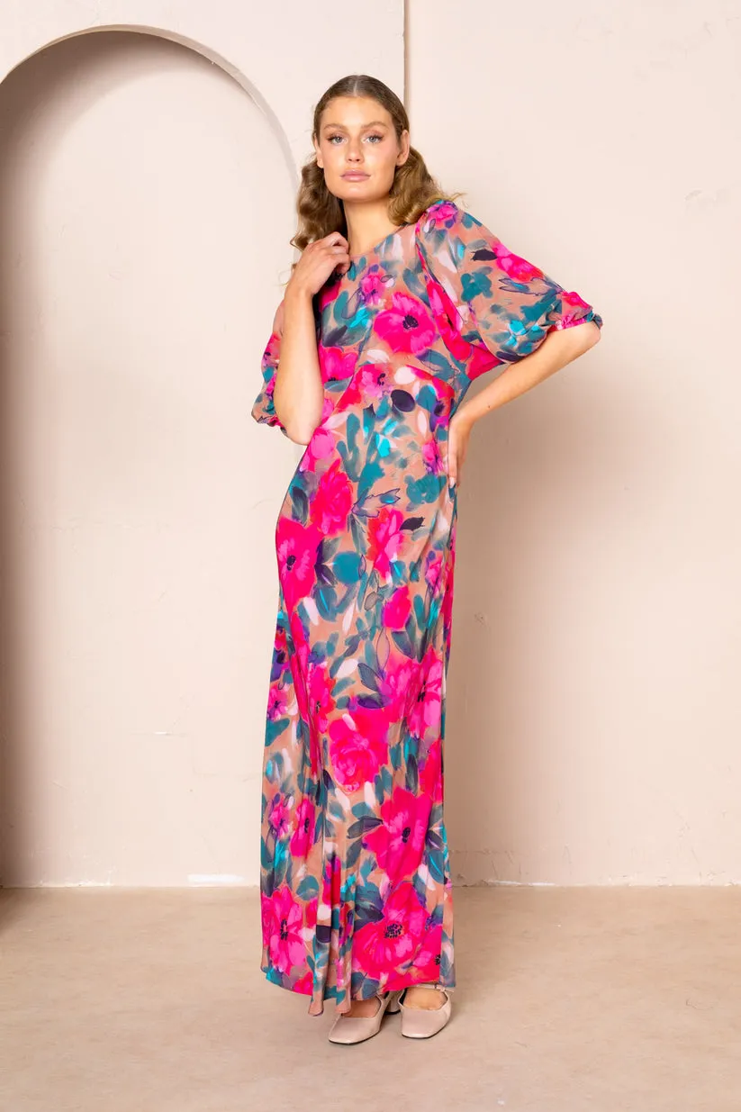 Kachel -  Kimberley Maxi Dress - Primrose