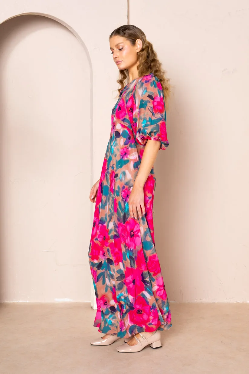 Kachel -  Kimberley Maxi Dress - Primrose