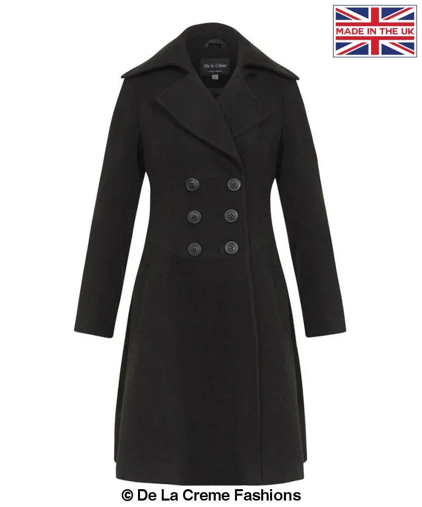 Kirsty Slim Fit A-Line Coat