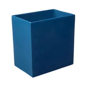 Lacquer Wastebasket in Navy