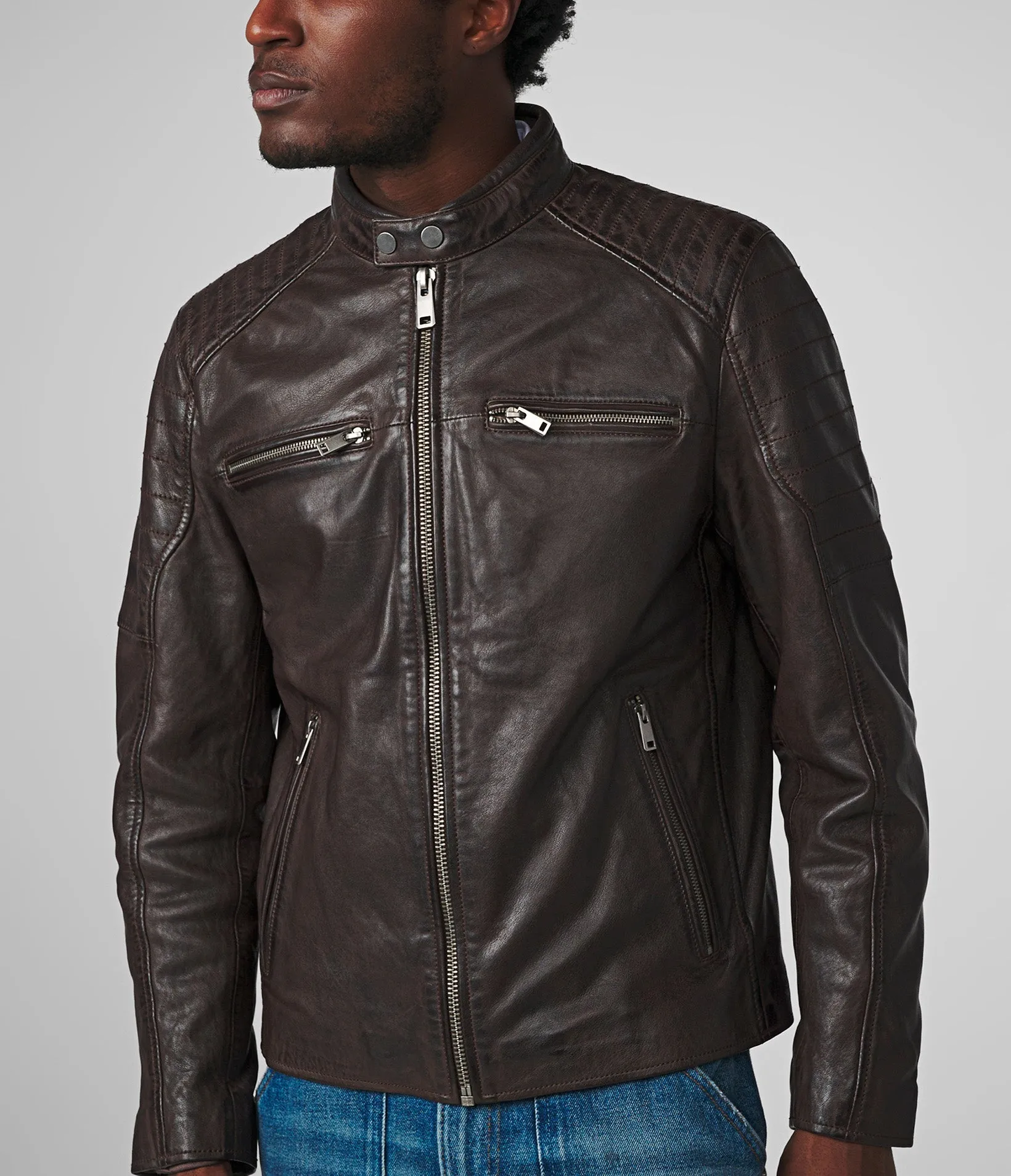 Lance Moto Leather Jacket