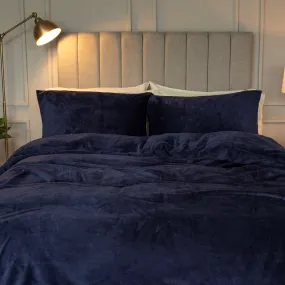 Luxury Duvet Cover Set - Navy