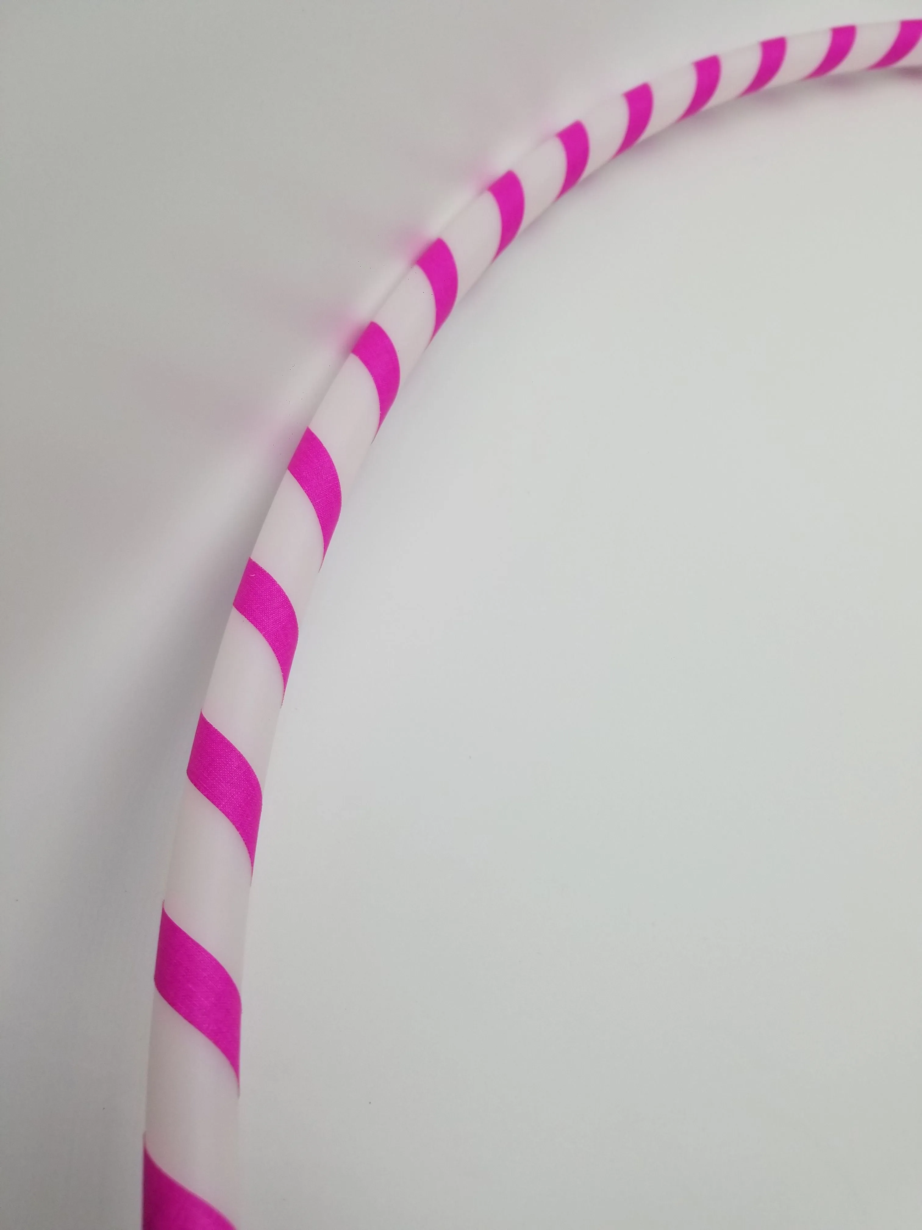 Magenta Gaffer Spiral Budget Friendly Beginner HDPE Taped Hoop