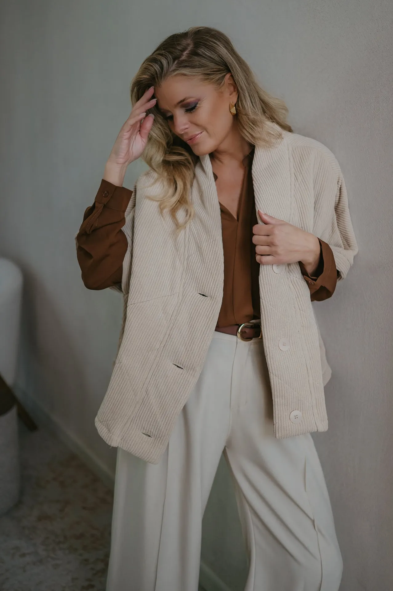 Misure jacket I Beige