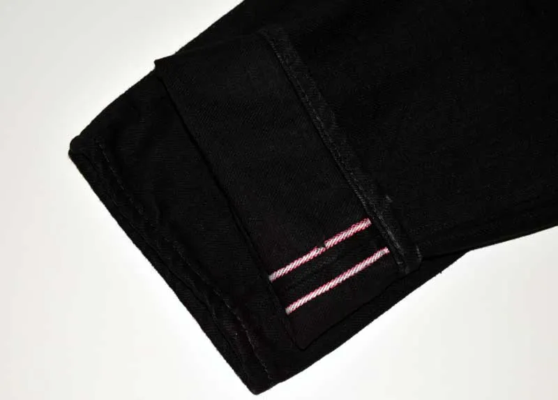 MOMOTARO JEANS "MXJE1101" 15.7oz Black Denim NARROW TAPERED