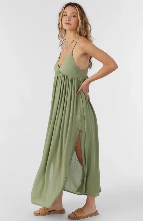 O'NEILL SALTWATER SOLIDS MEL MAXI DRESS