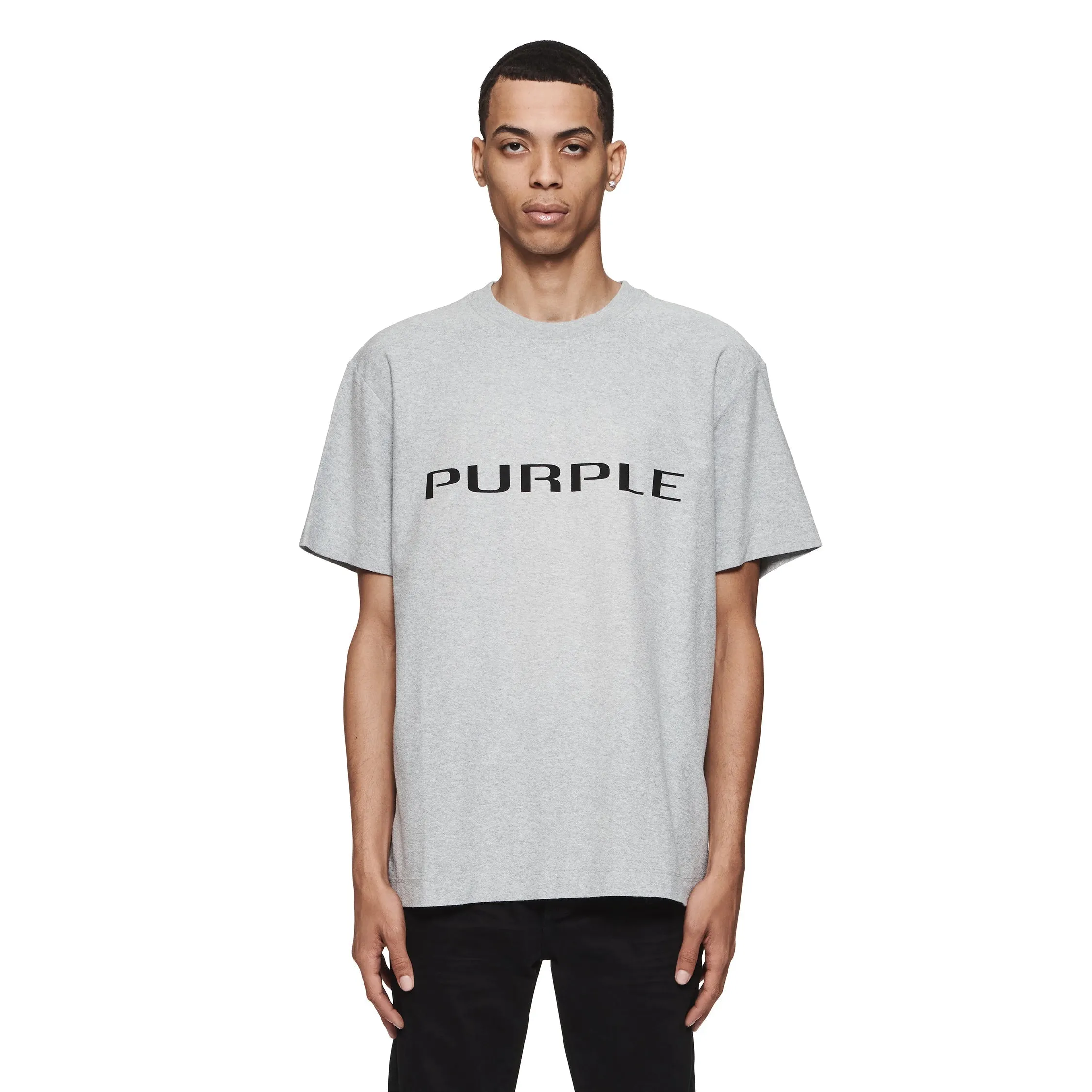 Purple Brand Wordmark Tee