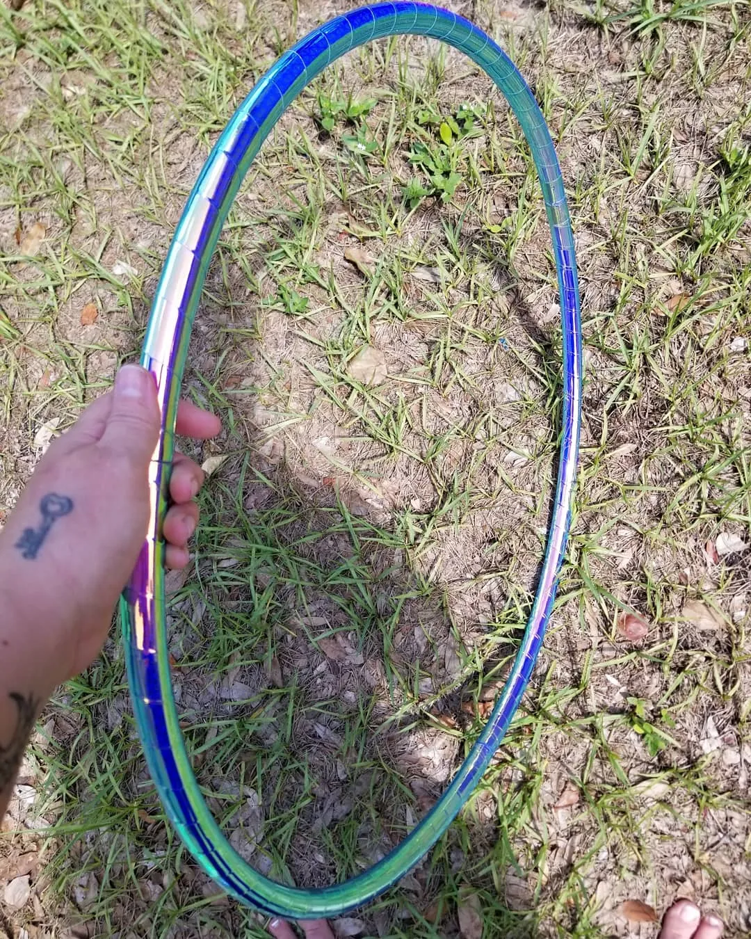 Purple Storm Color Morph Taped Hoop