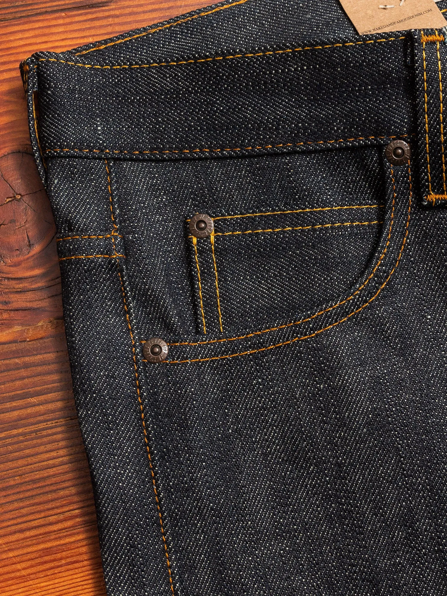 "Sidewinder" 15.5oz Slub Selvedge Denim - Super Guy Fit