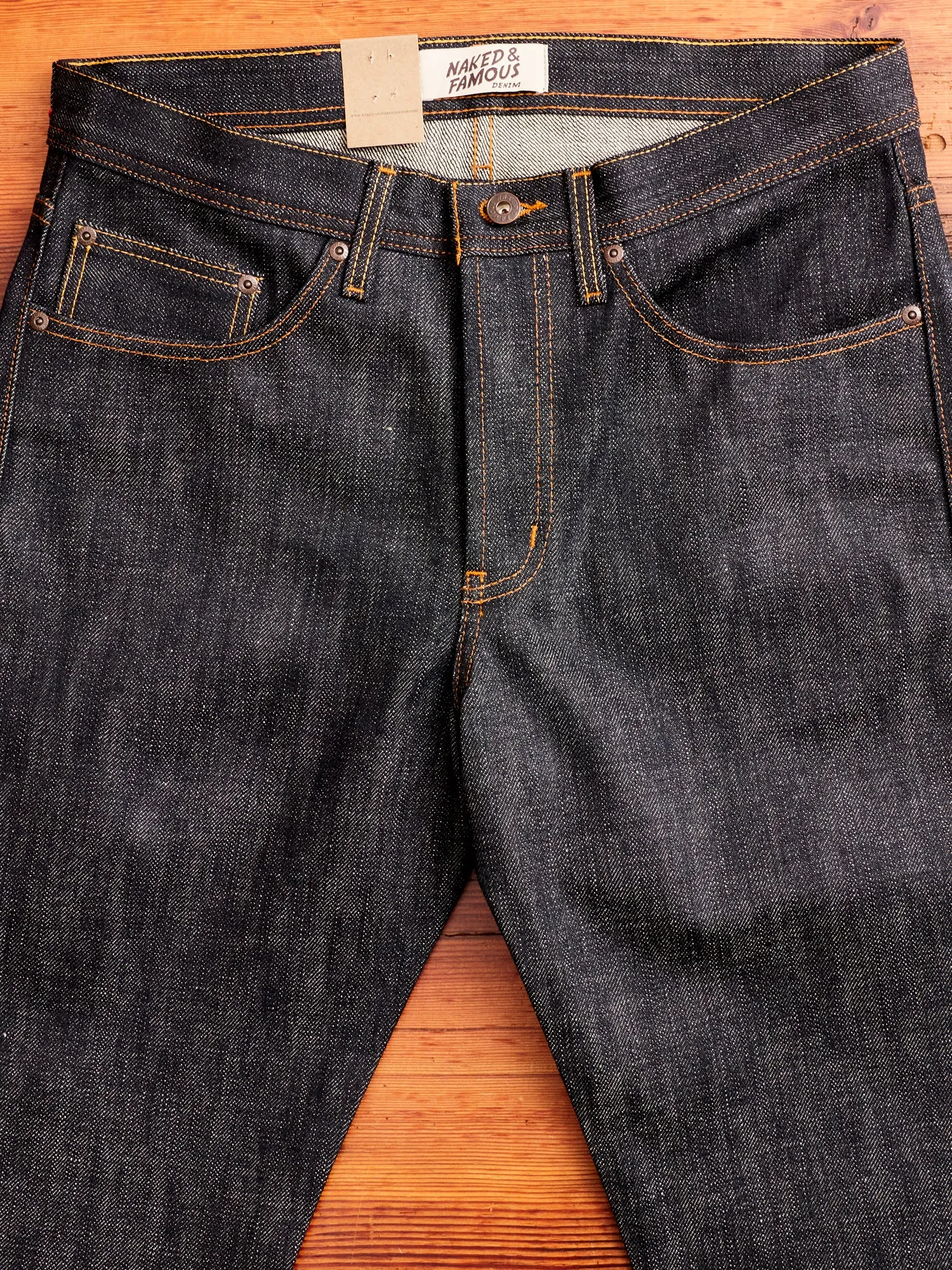 "Sidewinder" 15.5oz Slub Selvedge Denim - Weird Guy Fit