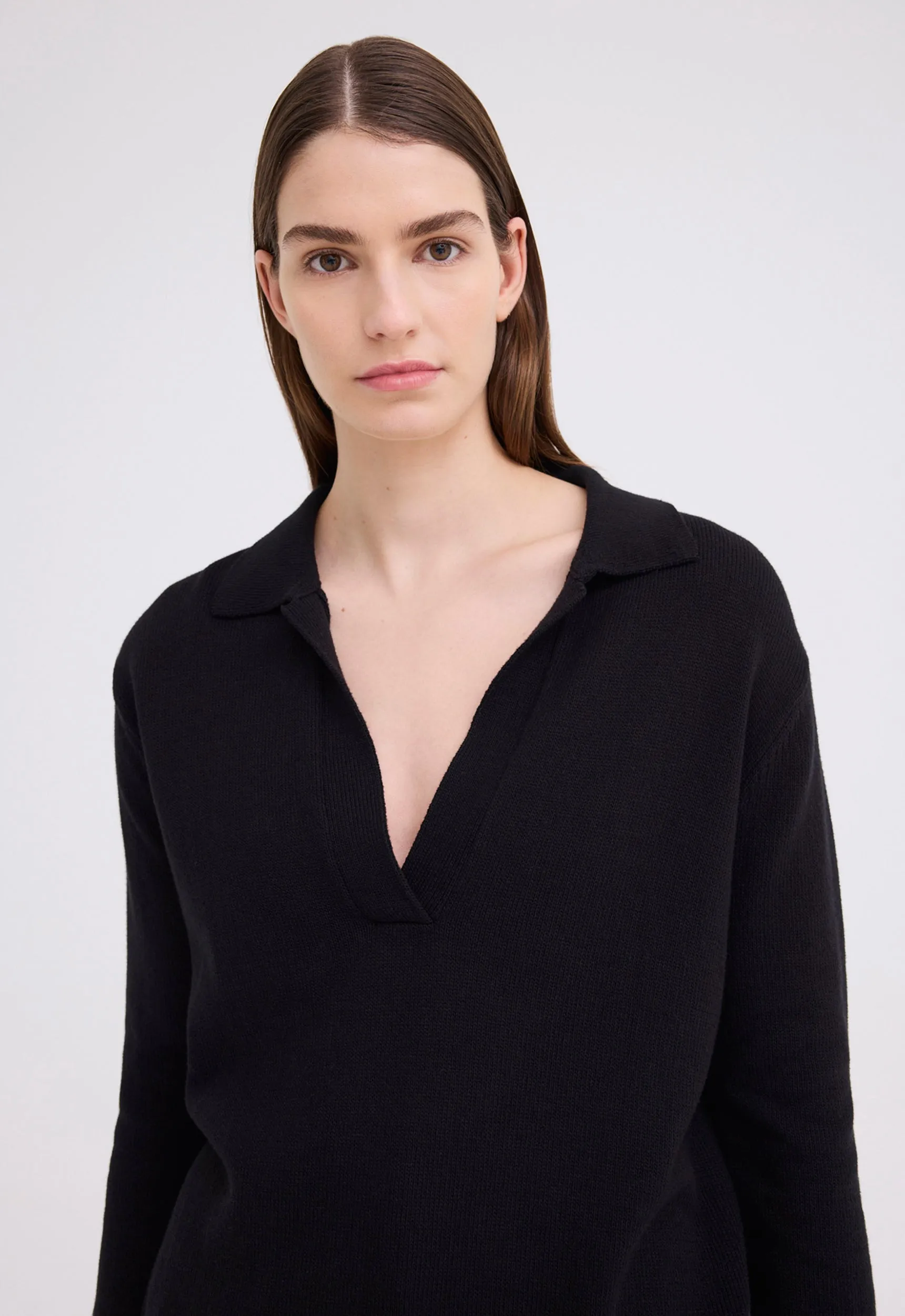 Rugger Organic Cotton Sweater - Black