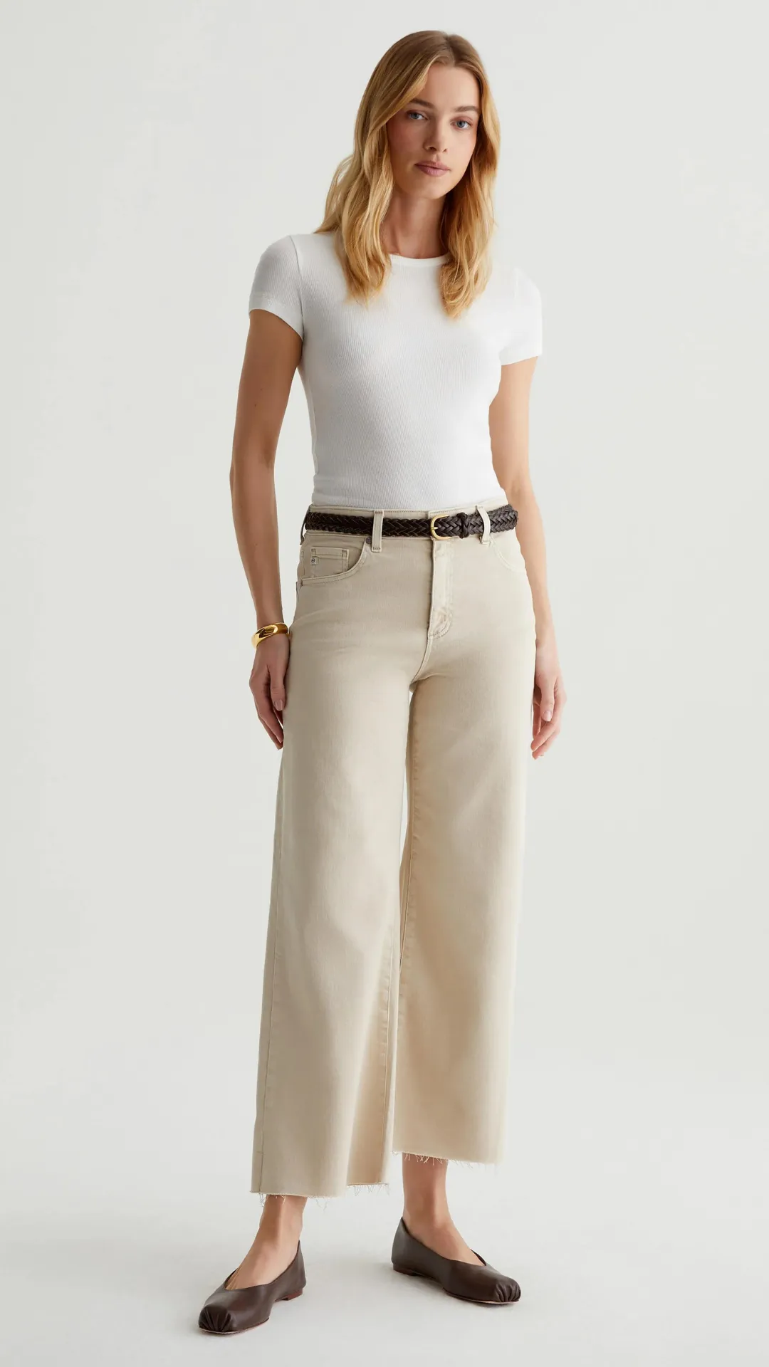 SAIGE WIDE LEG CROP - Sulphur Desert Rock