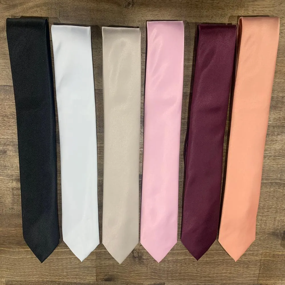 Satin Ties 8cm Wide