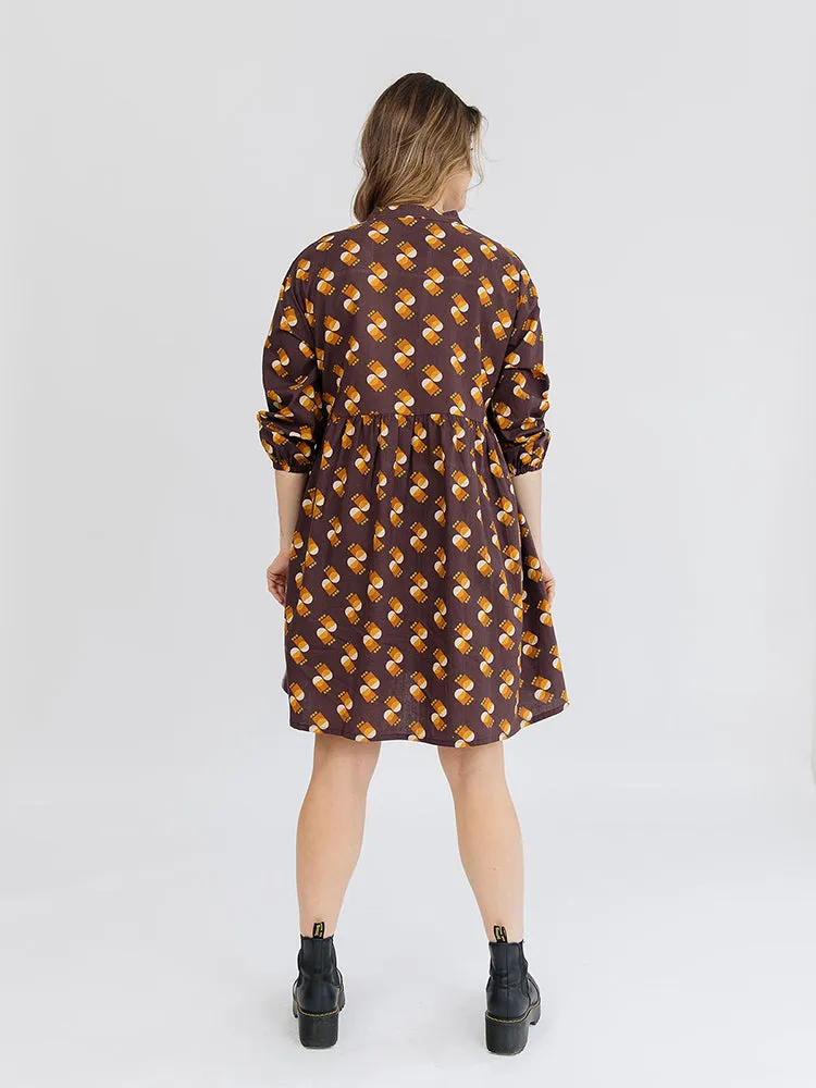 Sohla Mini Dress - Desert Shapes