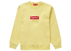 Supreme Boxo Logo Crewneck (Yellow)