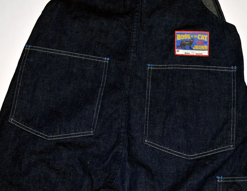 TCB 10.2oz Boss of the Cat High-Quality Denim Overalls