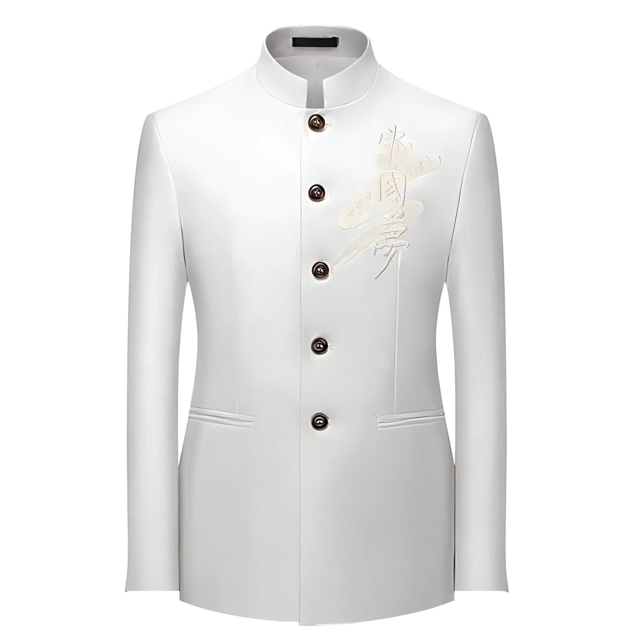 The Dynasty Mandarin Collar Jacket - Multiple Colors