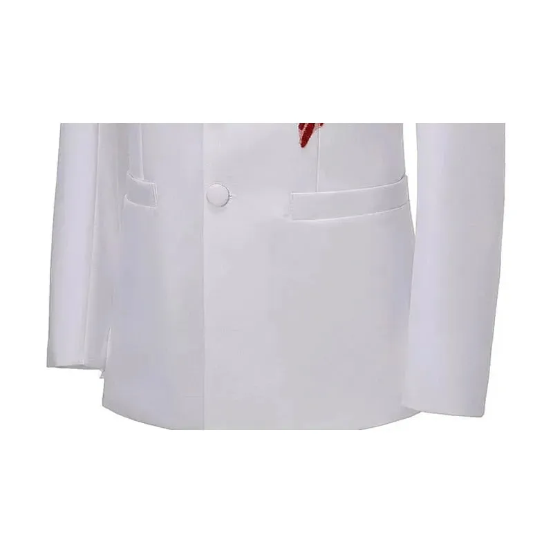 The Palms Embroidered Mandarin Collar Jacket - Multiple Colors