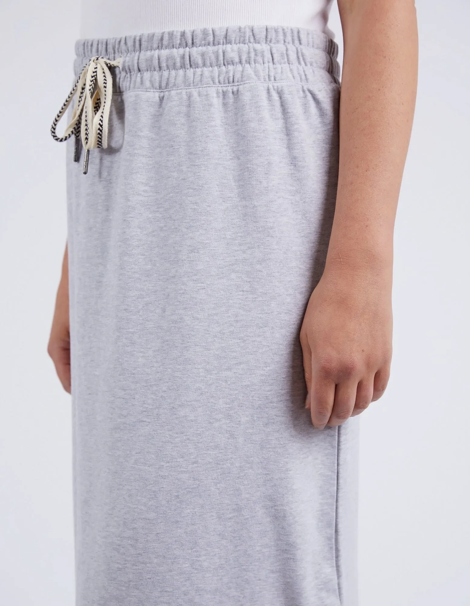 Travel Skirt Grey Marle