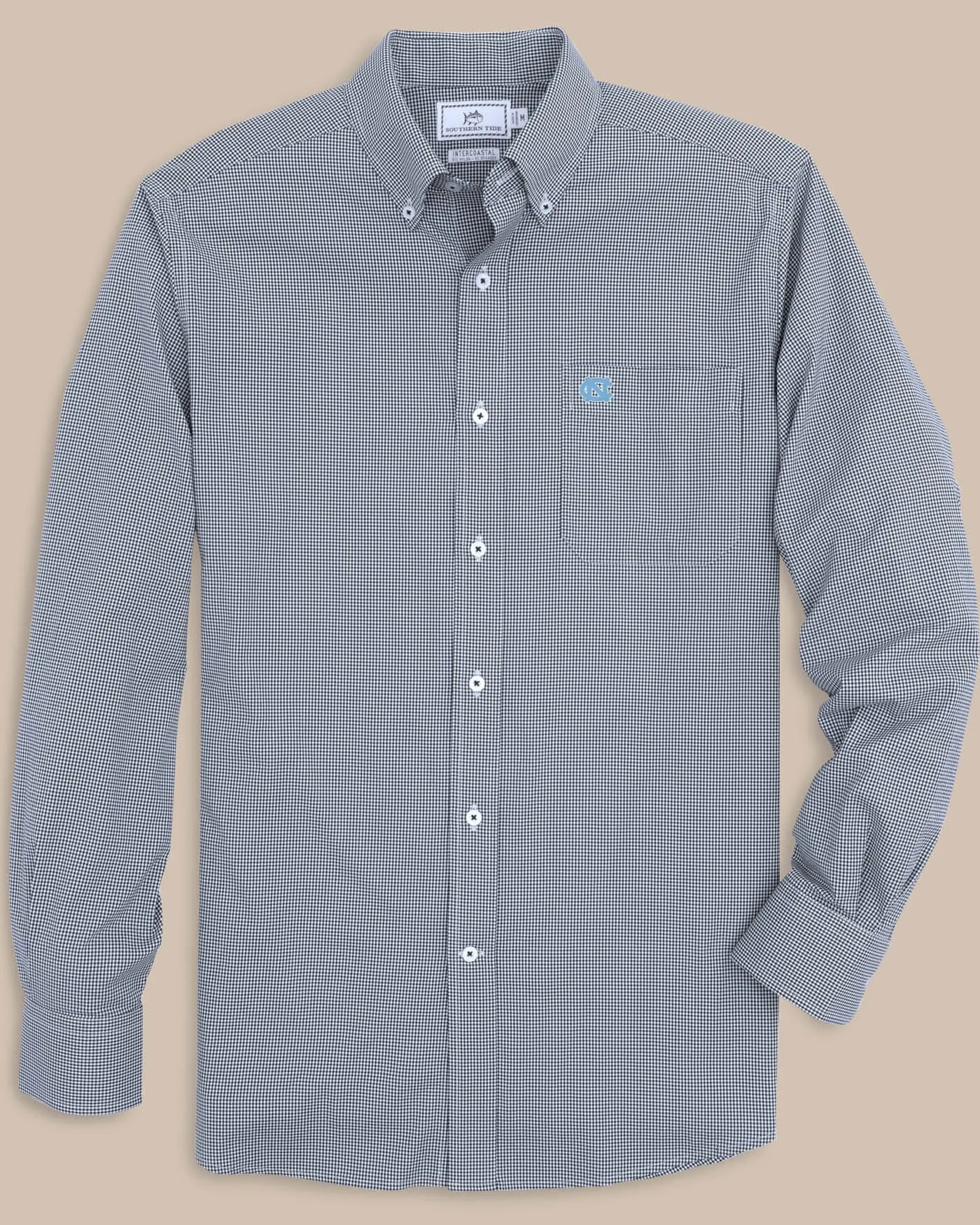 UNC Tar Heels Gingham Button Down Shirt