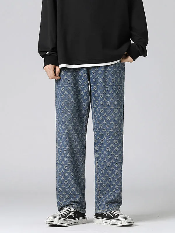 Urban | Patterned Casual Jeans