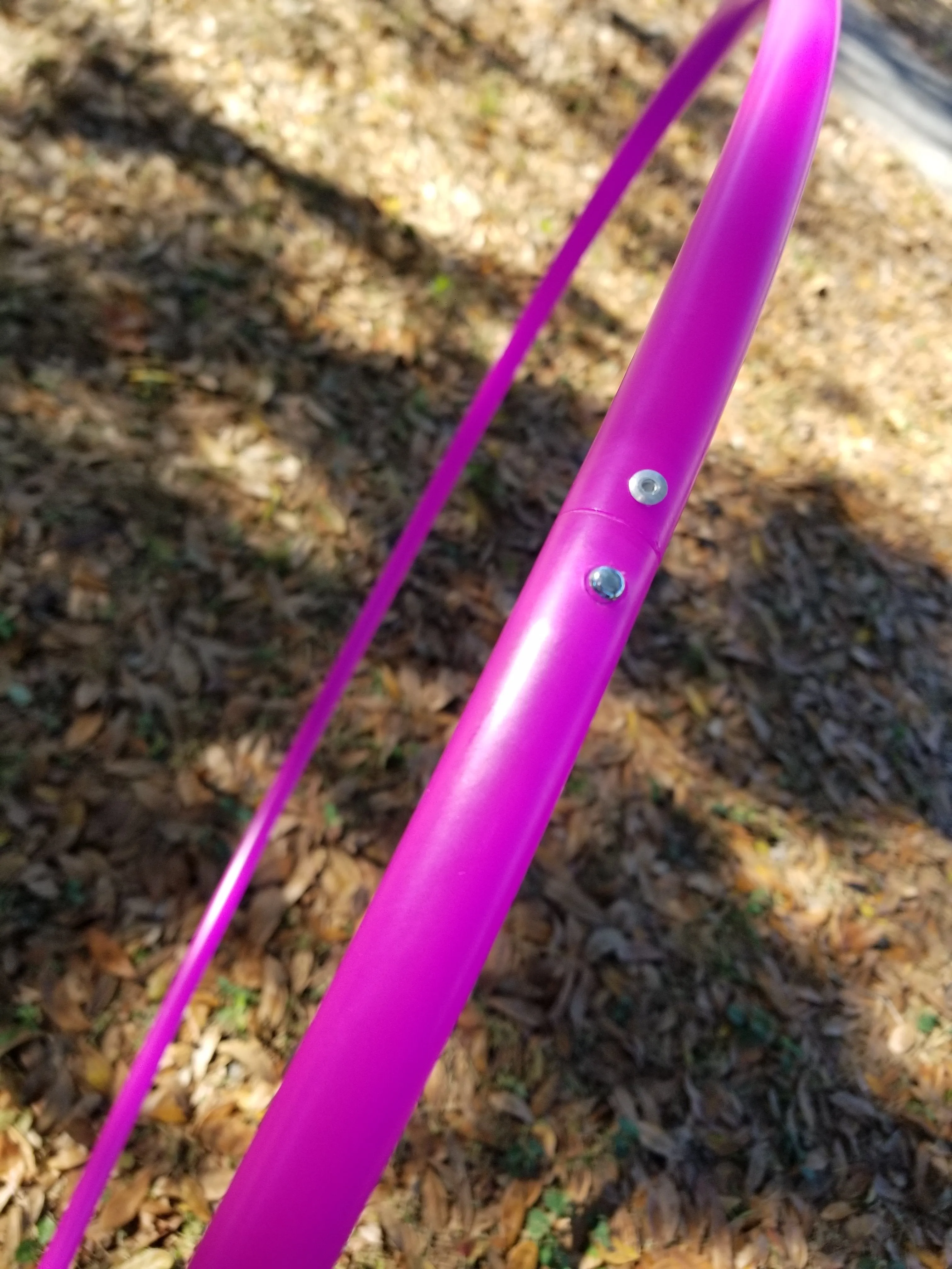 UV Fuchsia Polypro Bare Hoop 5/8