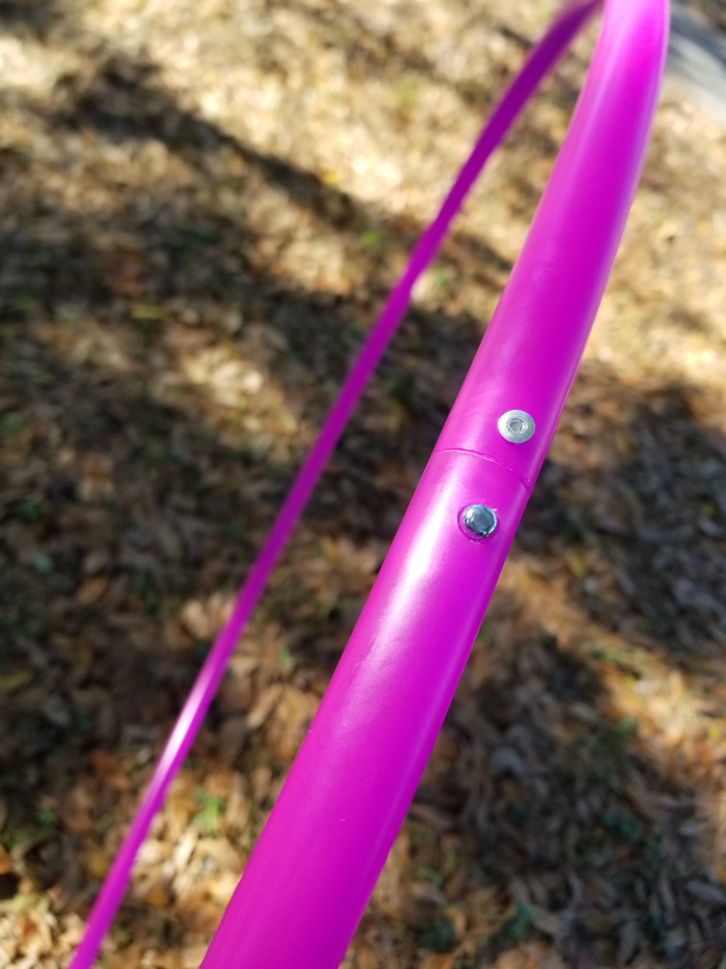 UV Fuchsia Polypro Bare Hoop 5/8