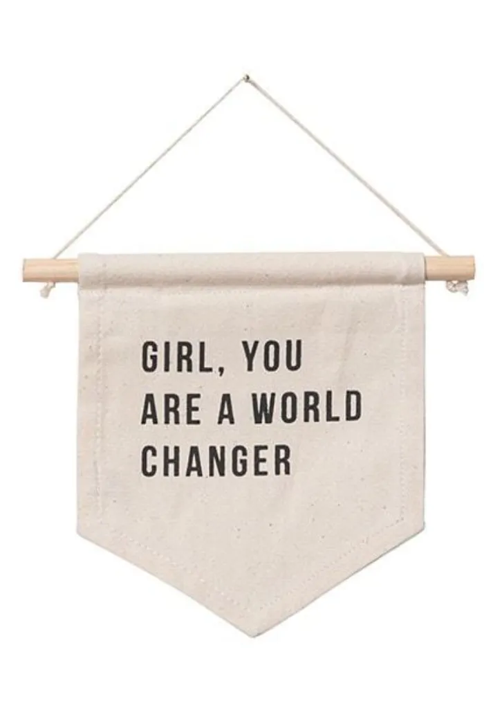 World Changer Wall Hanging