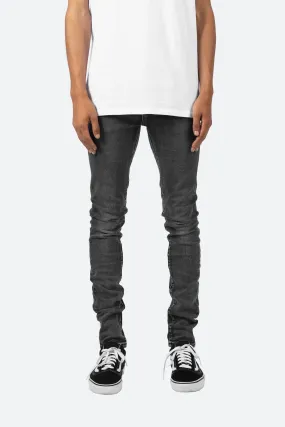 X147 Stretch Denim - Grey