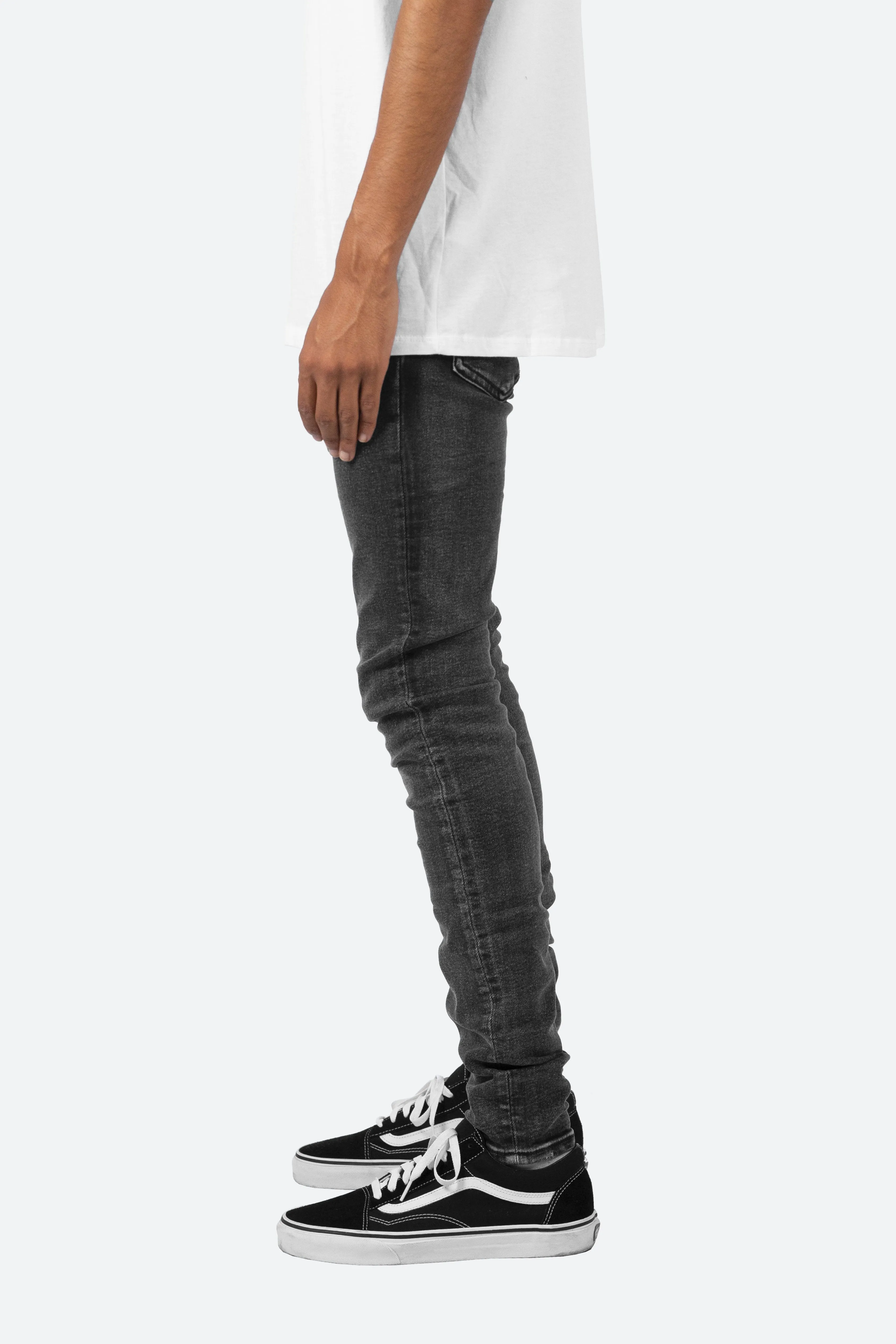 X147 Stretch Denim - Grey