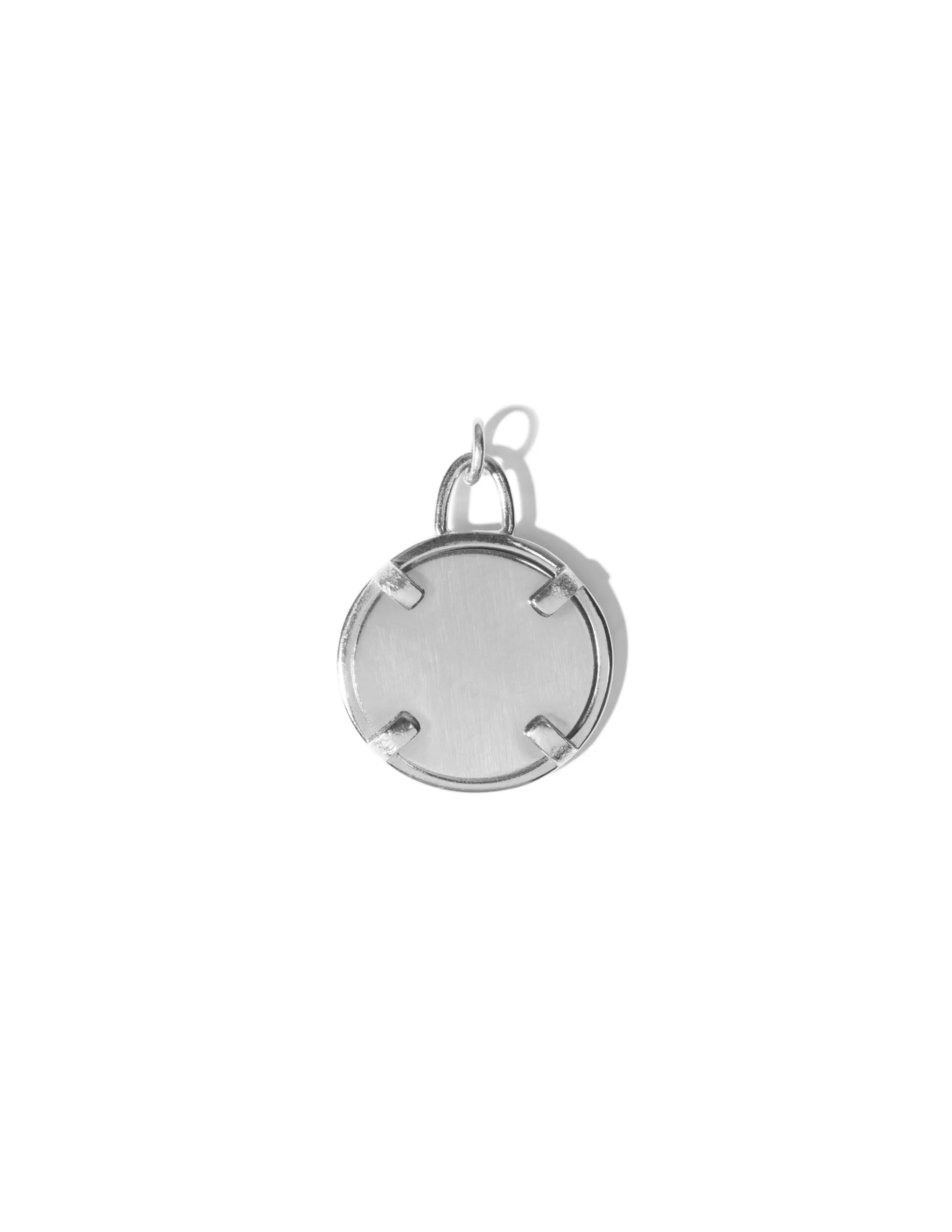 Zion Coin Pendant <br> Silver